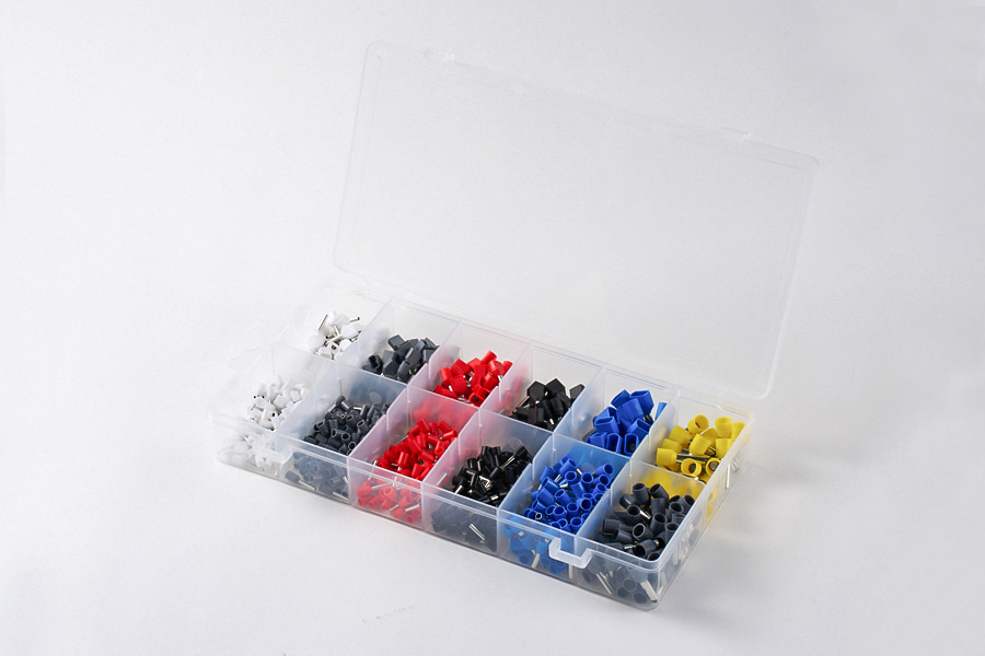 16 In 1 Wire Connector Crimp Terminal Box Kit