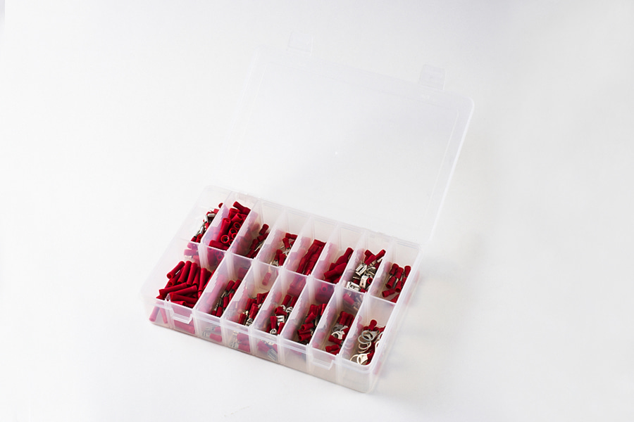 16 In 1 Wire Connector Crimp Terminal Box Kit