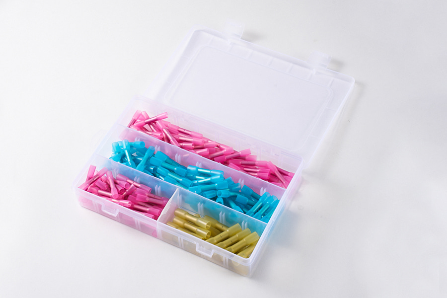 Heat Shrink Wire Butt Terminal Connectors Kit