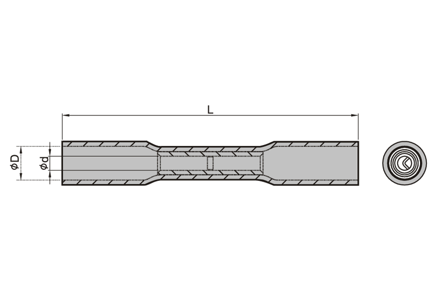 Waterproof Heat Shrink Insulated Butt Connector