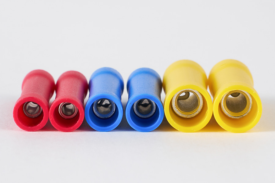 Long Tube PVC-Insulated Butt Connector
