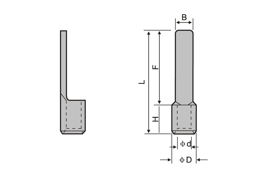 Non-Insulated Blade Terminal