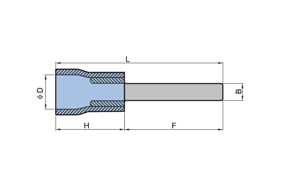 Vinyl Pre-Insulated Electrical Blade Terminal