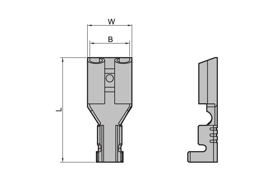 Plug Spring Insert Copper Female Disconnector