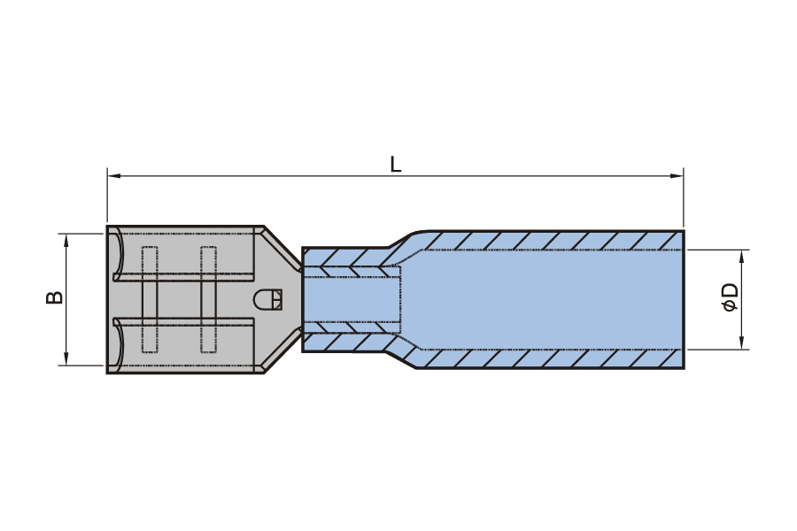 Heat Shrink Insulated Female Disconnector