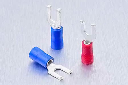 Vinyl Insulated Flange Spade Terminal