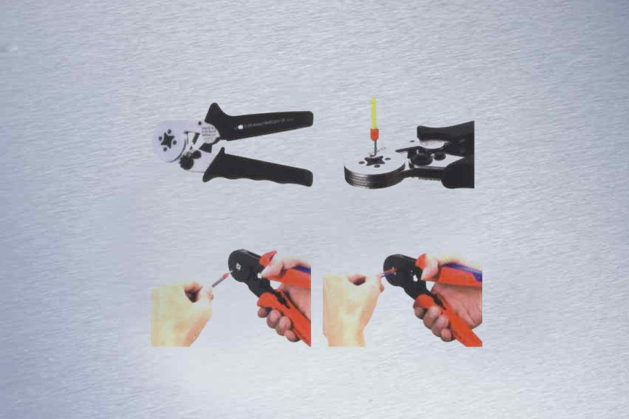 HSC8 6-4A/B Self Adjusting Ratchet Crimping Pliers