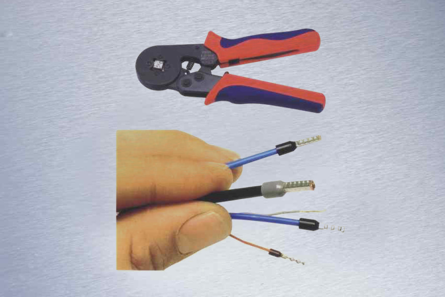 HSC8 6-4A/B Self Adjusting Ratchet Crimping Pliers