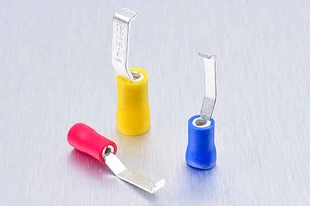 Vinyl Insulated Lipped Blade Terminal