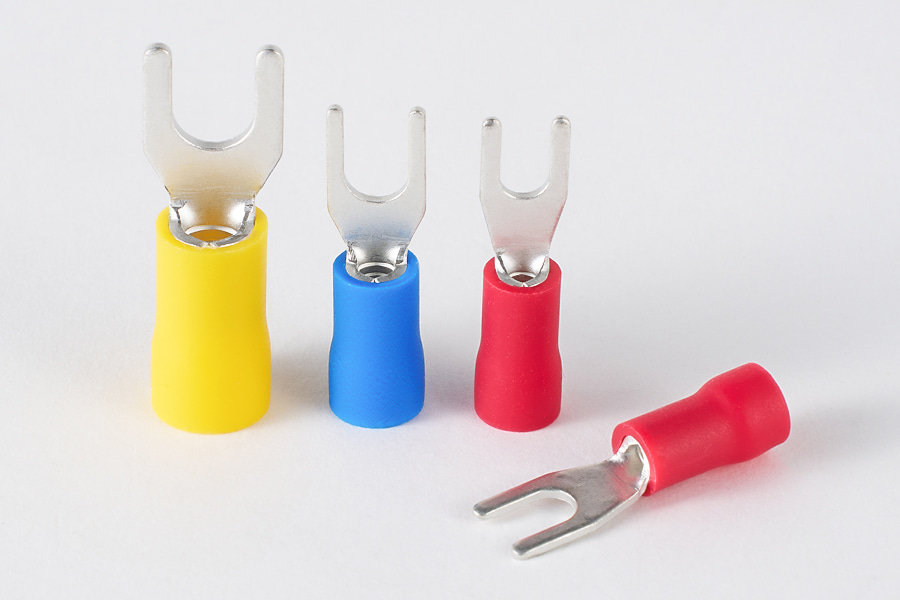 Vinyl Insulated Locking Spade Terminal