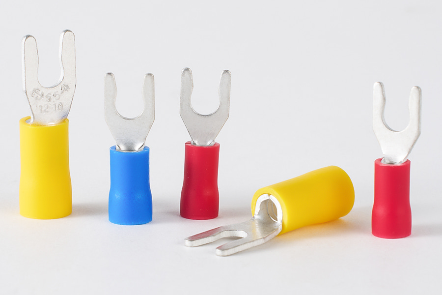 Vinyl Insulated Locking Spade Terminal