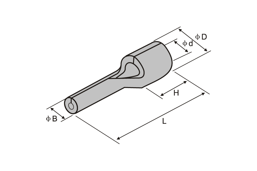 Non-Insulated Pin Terminal
