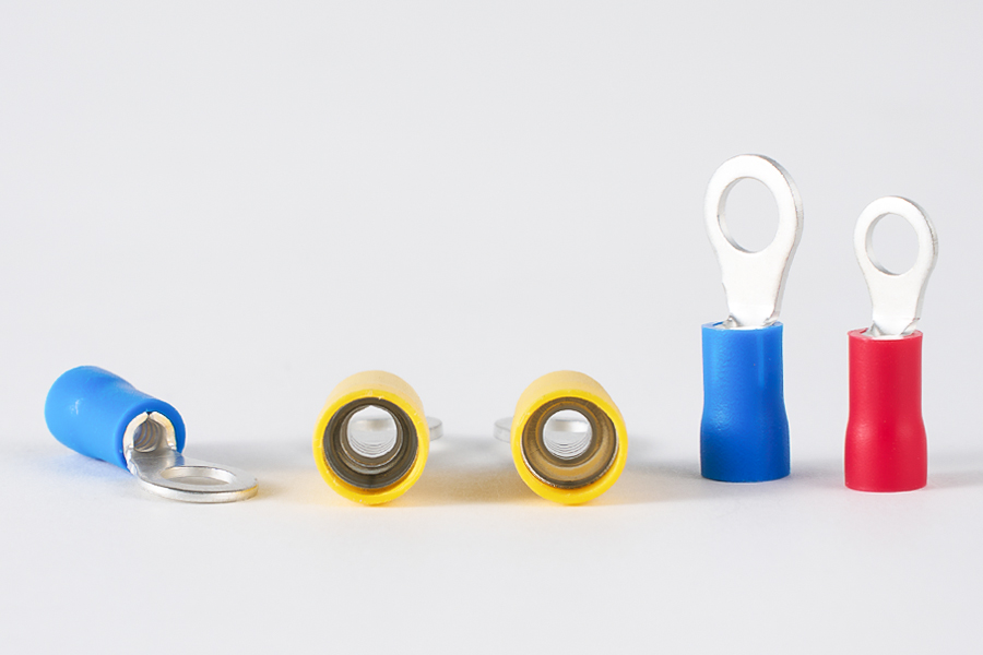 Double Crimp Vinyl Insulated Ring Terminal