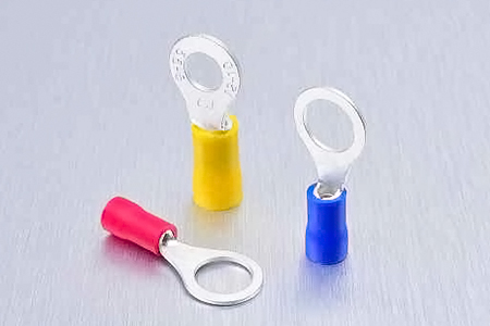 Copper Vinyl Insulated Ring Terminal