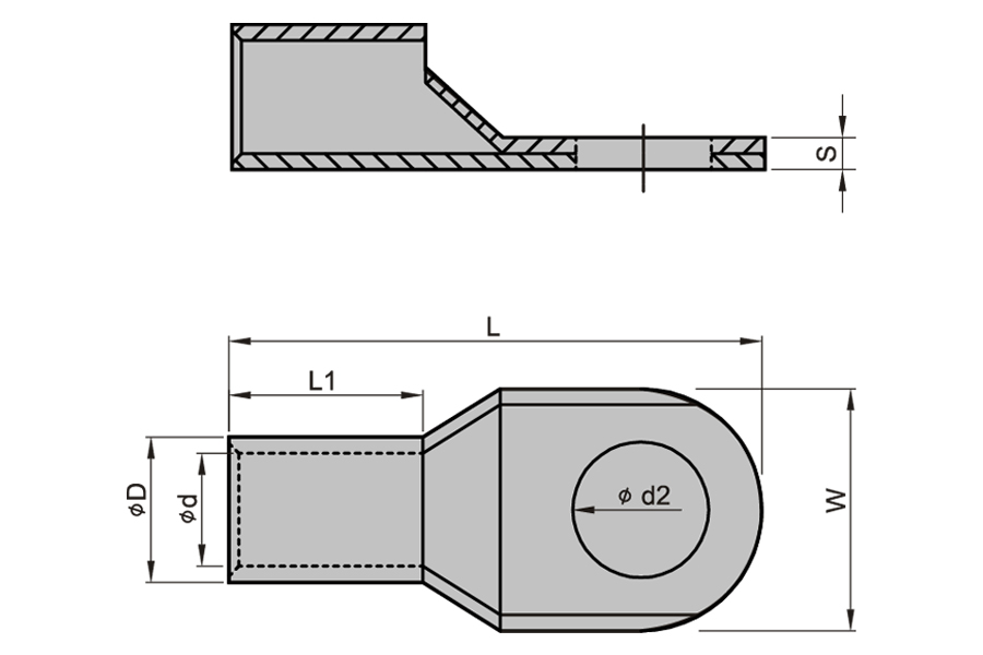 Single Hole Copper Lug (A Class)