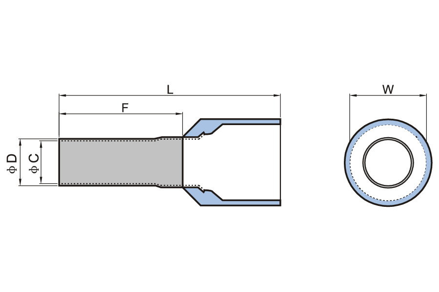 Tubular Pre-Insulated Terminal (Associated)