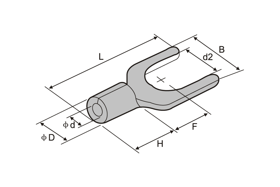 Non-Insulated Spade Terminal