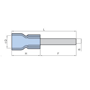 Mundi-Pvc Insulated facilem Terminatio