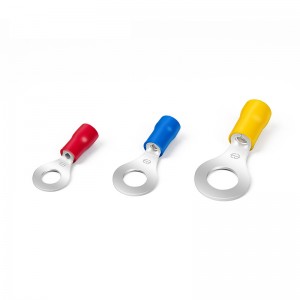 Pvc-Insulated Double Crimp Ring Terminal