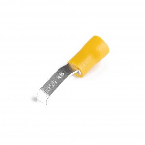 Pvc-Insulated Double Crimp Lipped Blade Terminal