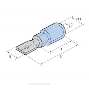 Pvc-Insulated Male Disconnector