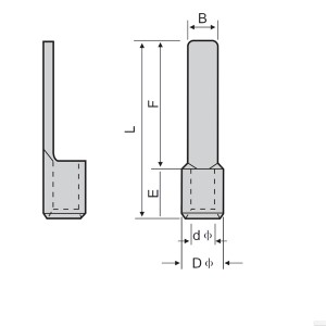 Non-Insulated Blade Terminal