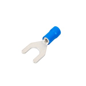 Críochfort Spade Crimp Dúbailte Pvc-Inslithe