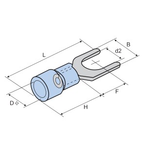 Τερματικό Pvc-Ingsulated Spade