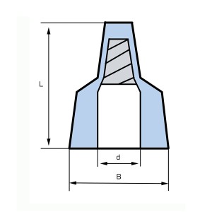 Double Wing Screw-On Wire Connector