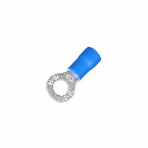 Pvc-isoleret dobbelt crimp ring terminal