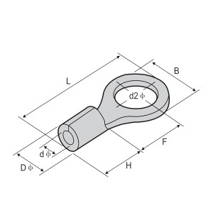 Non-Insulated Ring Terminal